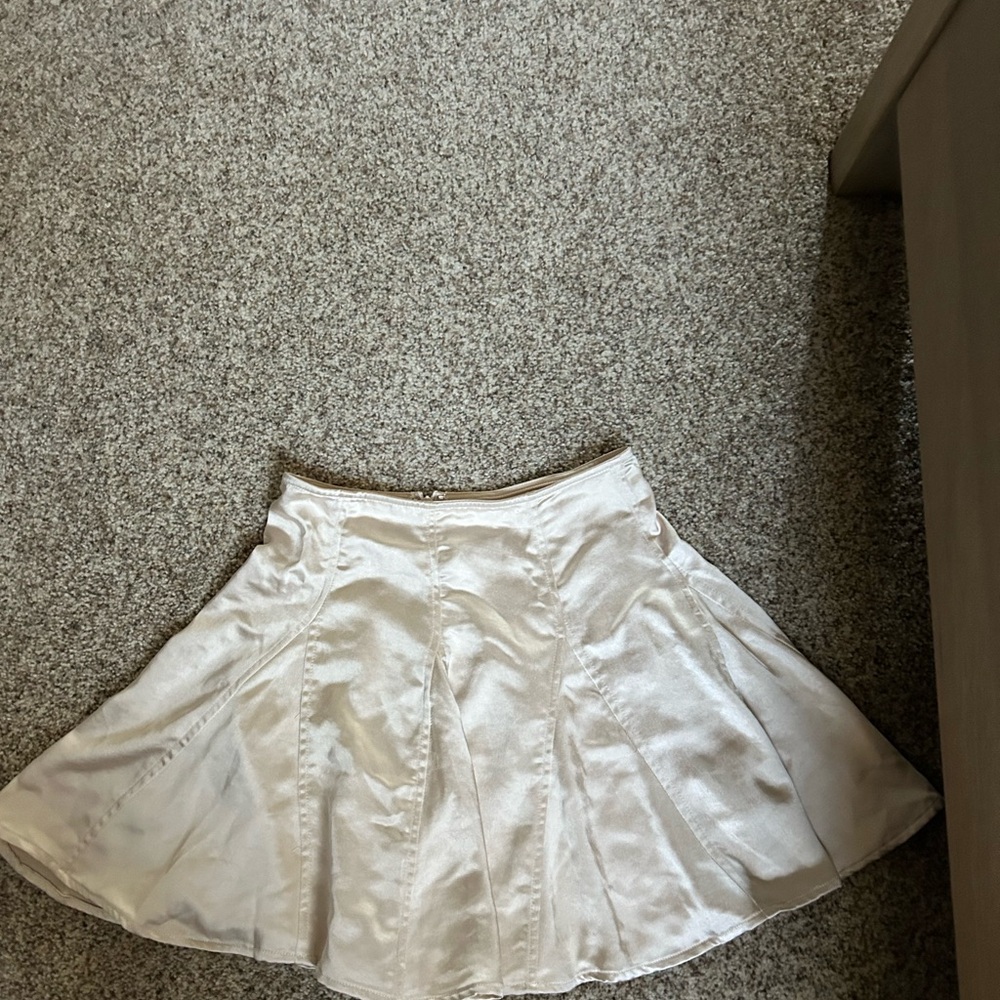 Mustard Seed Cream Skirt